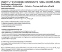 Intensive NAD+ Cremă Eticheta